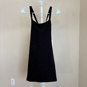 Beyond Yoga Black Mini Dress
